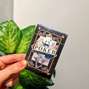 New Genshin impact poker cards